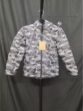 EDDIE BAUER KIDS CIRRUSLITE DOWN PUFFER JACKET BLACK ONYX SIZE SMALL